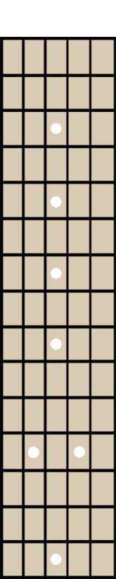 Guitar fretboard